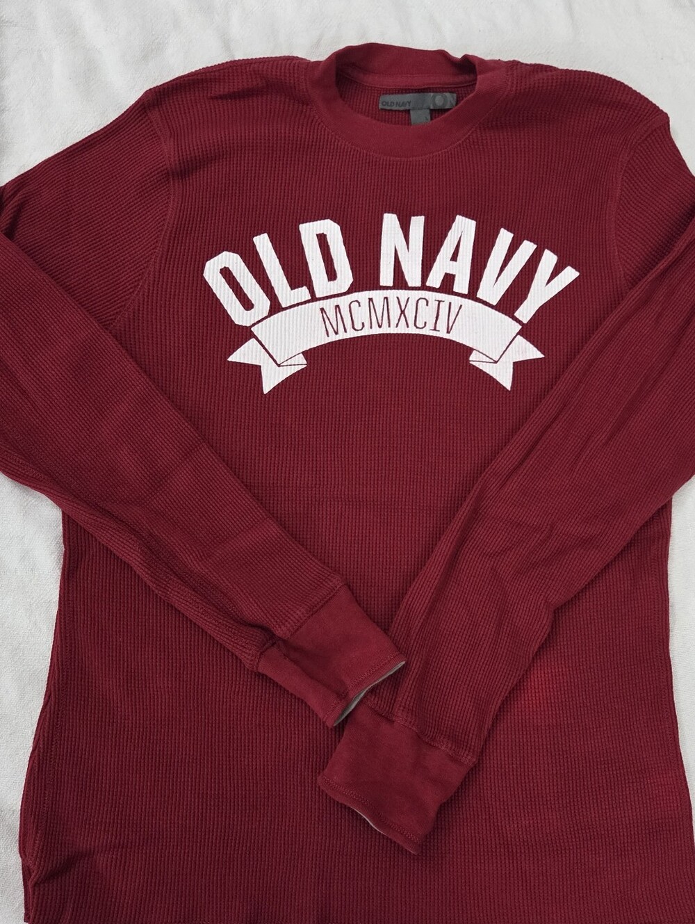 Old Navy Mens Large Waffle Knit Thermal 2 for$20